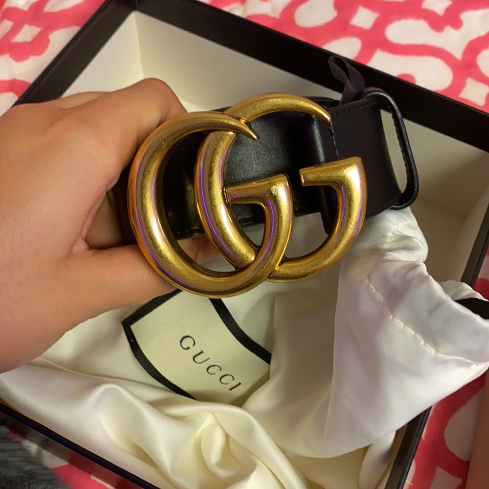 2015 Re-Edition wide leather belt